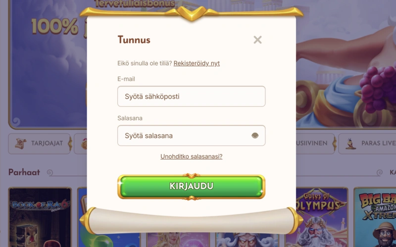 BetHall Login